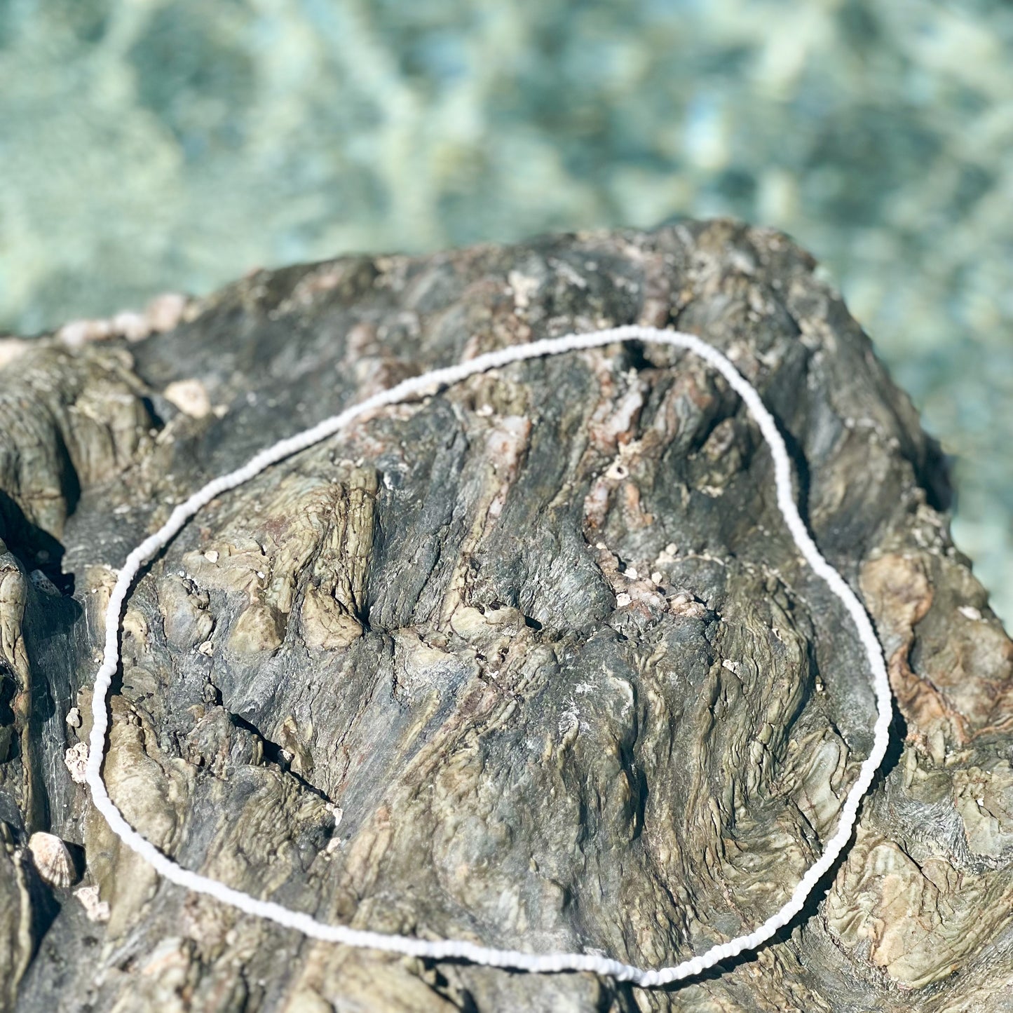 Chaîne de ventre - Perle blanc