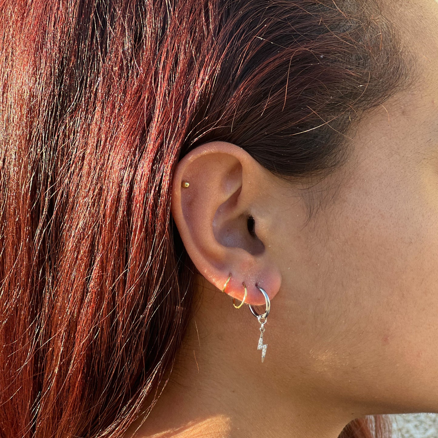 Boucles d'oreilles créoles - LILOU